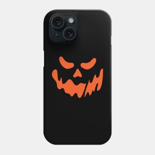 Scary Jack-O-Lantern Halloween Pumpkin Face Trick or Treat Phone Case