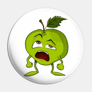 I am in a Sour Mood - Funny Cartoons Pin