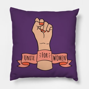 Unite For Women Fist Pillow