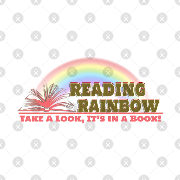 Reading Rainbow. Take a Look, it's In a Book by ShopiLike