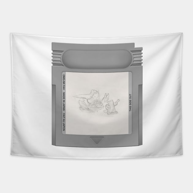 Dragon New Warm Mountain I Believe In You Game Cartridge Tapestry by PopCarts