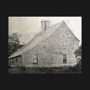 Old House, New England, GRAINY photo from 1800s T-Shirt