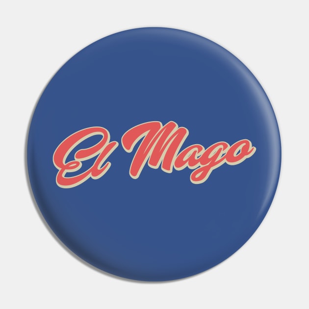 El Mago Pin by DingerApparel