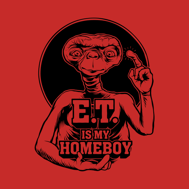 E.T. is my Homeboy - Light Colors by scumbugg