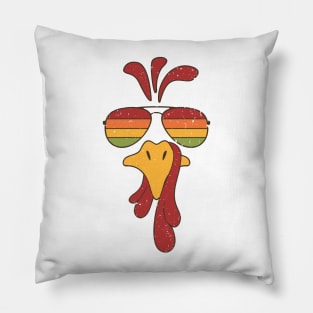 Turkey Face Sunglasses Pillow