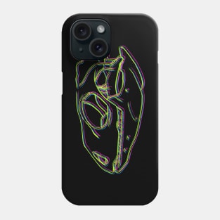 Iguana skull Phone Case