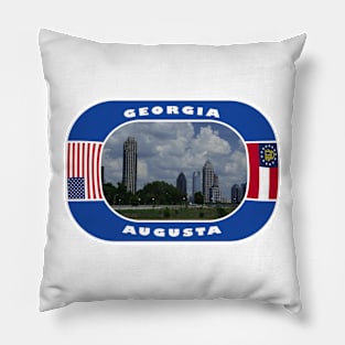 Georgia, Augusta City, USA Pillow