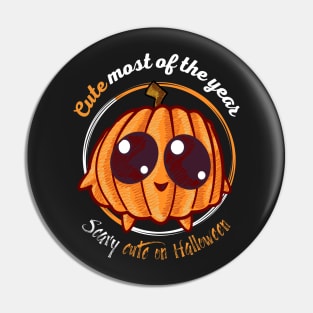 Scary cute pumpkin Pin