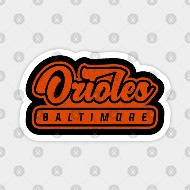 Baltimore Orioles 01 Magnet by Karambol