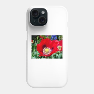 Olympia Poppy Phone Case