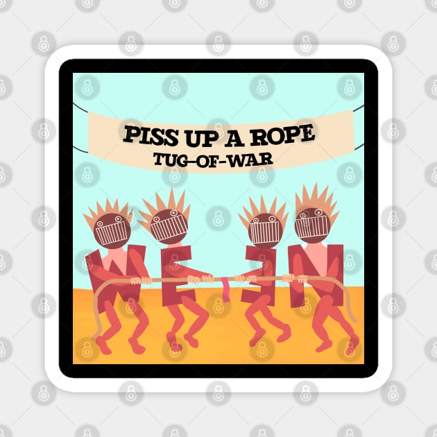 Ween - Piss Up A Rope Magnet by brooklynmpls