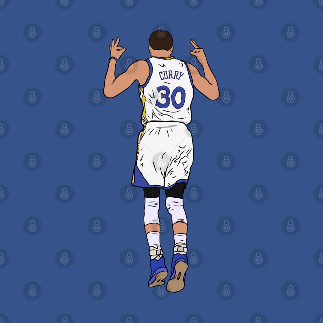 Steph Curry 3 Point Celebration by rattraptees