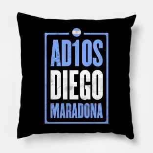 Adios Diego Maradona Pillow