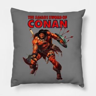 Savage sword (Distressed) Pillow