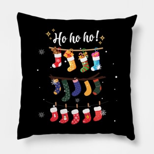 Christmas Sock collection Santa Pillow