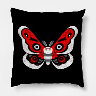 Happy Moth Pillow
