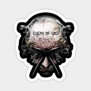 Evil Is Enemy Of God Magnet