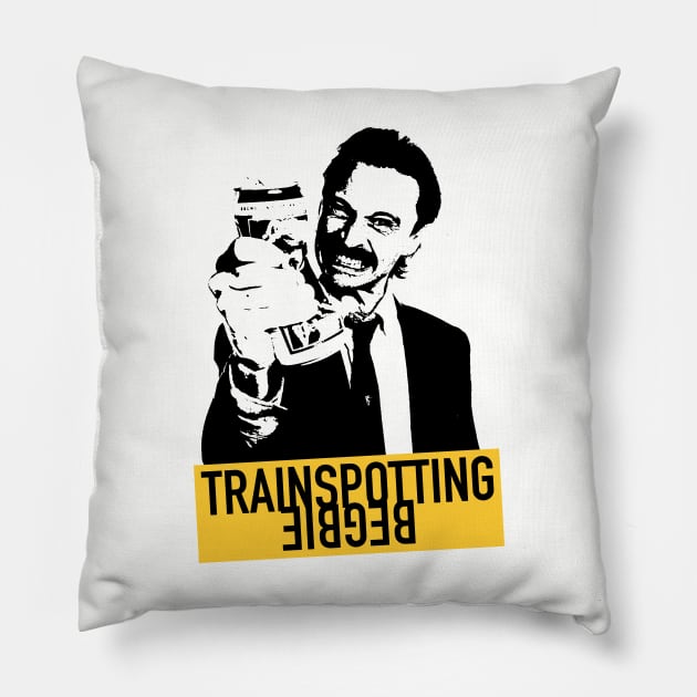 Trainspotting Pillow by teeteet