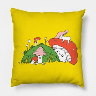 Sleepy Shrooms Pillow