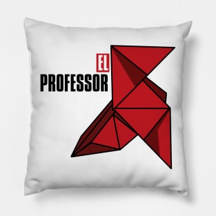 El professor paper origami- la casa de papel Pillow