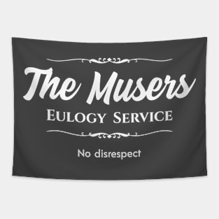 The Musers Eulogy Service Tapestry