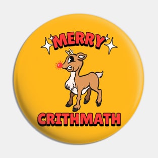 Merry Crithmath! Pin