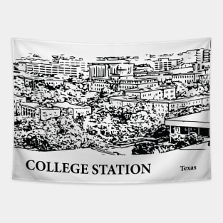 College Station Texas Tapestry