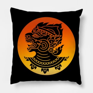 Fierce Thai Hanuman Pillow