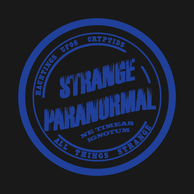 Blue Logo by Strange Paranormal