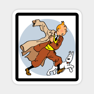 TINTIN & MILOU Magnet