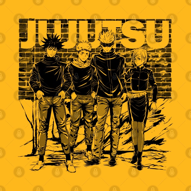 The Punks of Jujutsu (Version 2) by manoystee