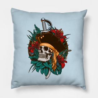 Pirate Skull Pillow