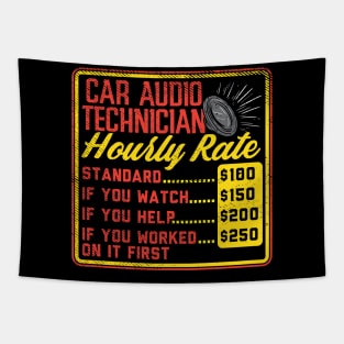 Car Audio Technician Hourly Rate Tapestry