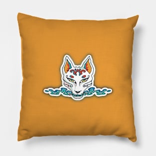 Kitsune Mask Pillow