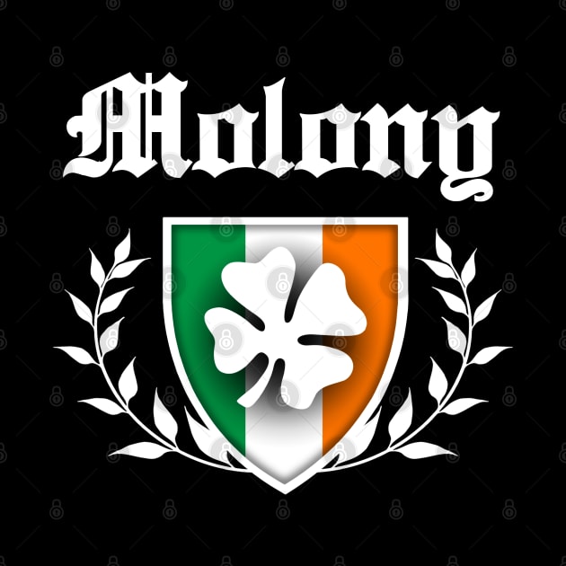 Molony Shamrock Crest by robotface