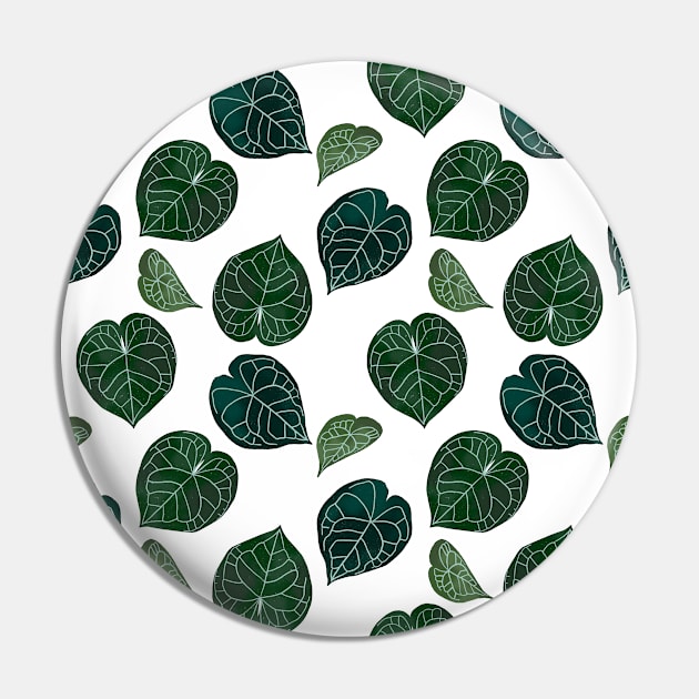 Tropical leaves pattern Pin by RosanneCreates