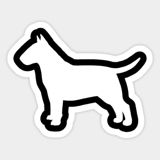 Just Bully English Bull Terrier Cartoon Dog - English Bull Terrier -  Sticker