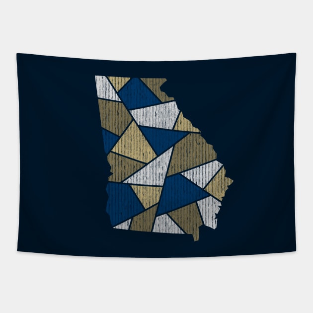 Georgia Mosaic - Blue Tapestry by dSyndicate