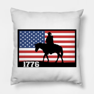 1776 Cowboy Pillow