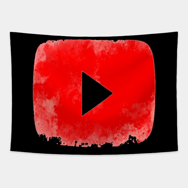 Youtube logo Tapestry by M_Mary