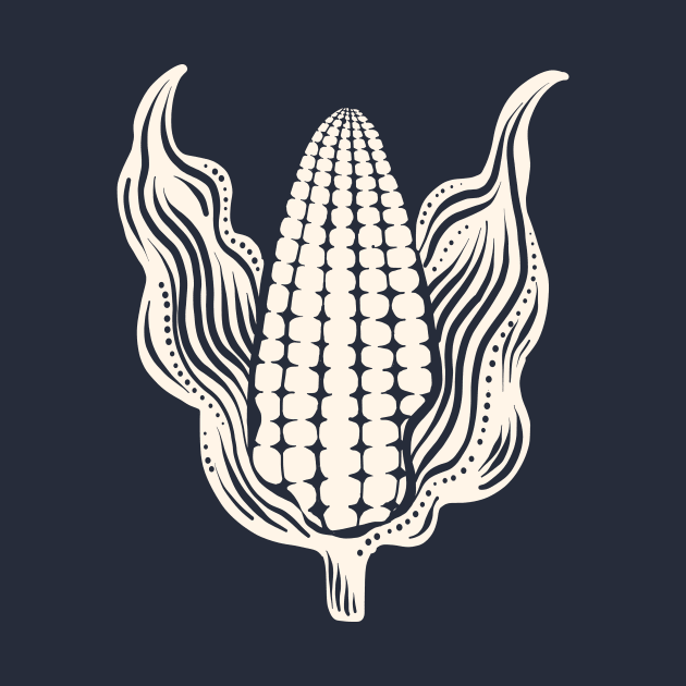 Corn on the Cob white by Rebelform