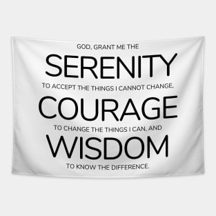 serenity prayer Tapestry