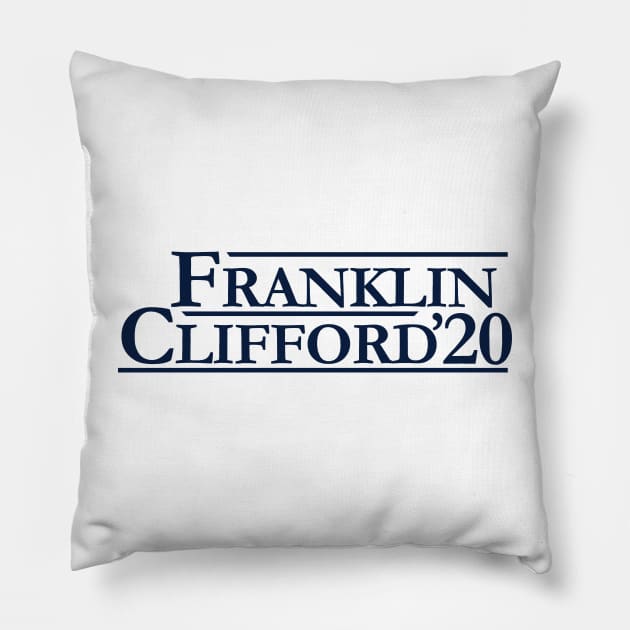 Franklin Clifford in 2020 Pillow by Parkeit