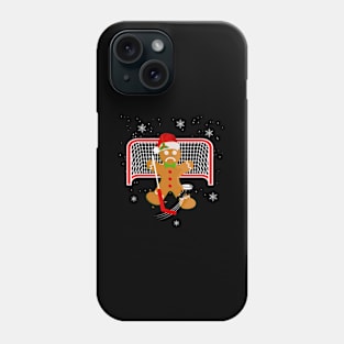 Hockey Goalie Gingerbread Goalie Phone Case