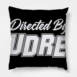 Directed By AUDREY, AUDREY NAME Pillow