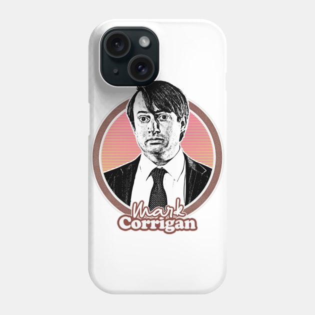 Mark Corrigan // Retro Style Fan Design Phone Case by DankFutura