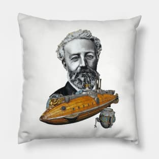 Jules Verne Pillow