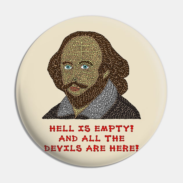 Shakespeare - Hell is empty! And all the devils are here! Pin by NightserFineArts