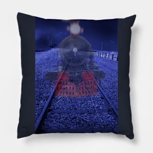 Ghost Train Pillow