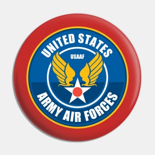 United States Army Air Forces Patch Pin